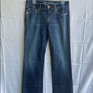 American Eagle blue jeans Favorite boyfriend Sz 8